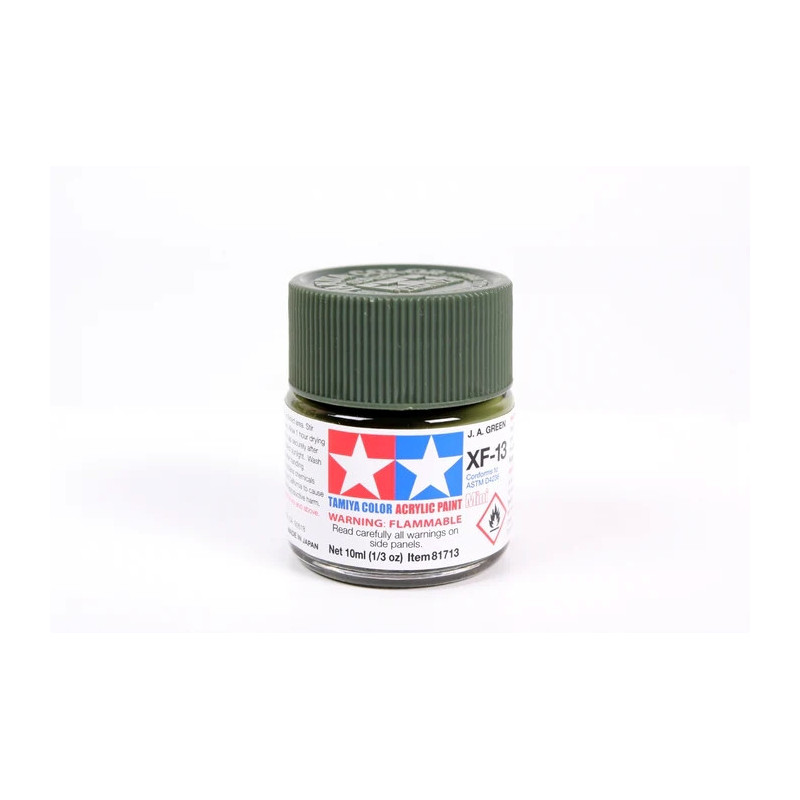 Peinture acrylique mate Vert J. A. (10 ml)