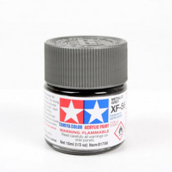 Peinture acrylique mate Gris Métallique (10 ml)