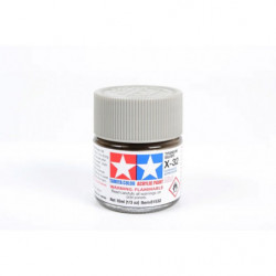Peinture acrylique brillante Titane Argenté (10 ml)