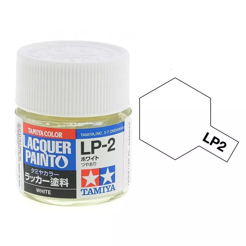Peinture laquée Blanc (10 ml)