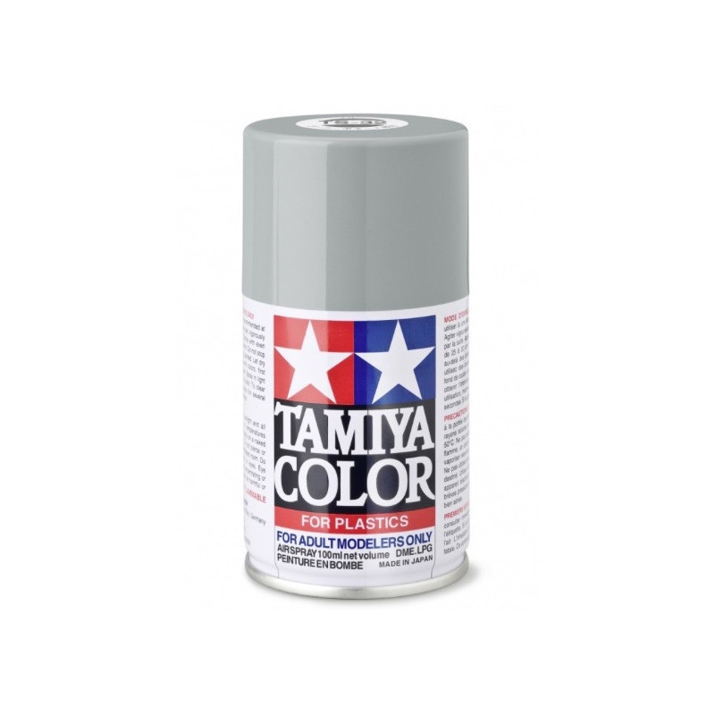 Bombe aérosol gris brume mat (100 ml)