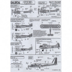 BN 2A6 Islander / DHC-2 Beaver / Mig-21 UM / Morane-Saulnier MS50 / PA-31 Chieftain / Serial F2 / SW 20