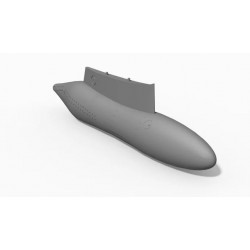 SAAB J29 réservoir largable de type 2 sans ailettes
