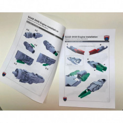 SAAB SK60 RM 9B kit moteur