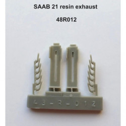 SAAB J/A 21 collecteurs d'échappement