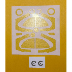 Masque de canopy et roue pour SAAB 105/SK60