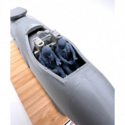 Pilotes de la RAF pour Vampire d'entraînement T11