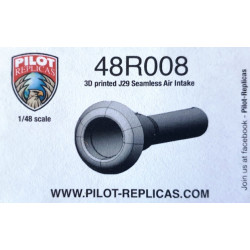 SAAB A/J 29 Tunnan prise d'air sans raccord
