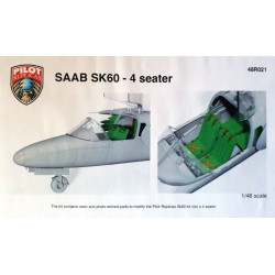 SAAB SK60 D conversion en 4 sièges