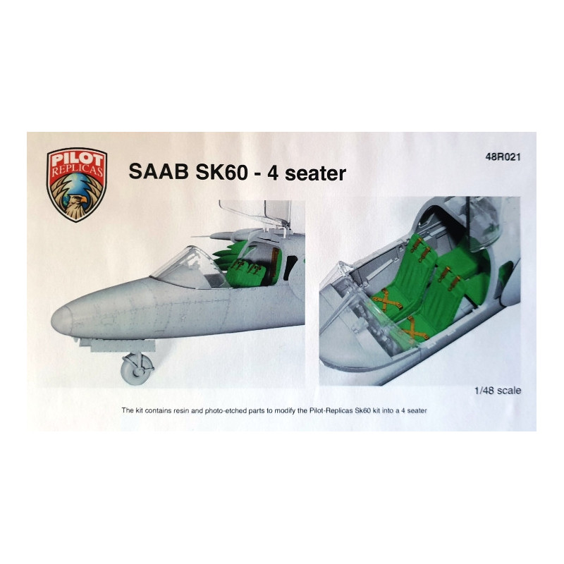 SAAB SK60 D conversion en 4 sièges
