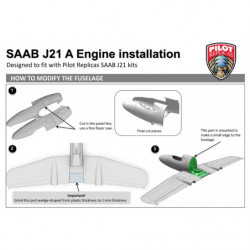 SAAB J21 A kit moteur Daimler Benz DB 605 B