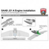 SAAB J21 A kit moteur Daimler Benz DB 605 B