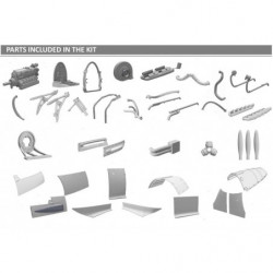 SAAB J21 A kit moteur Daimler Benz DB 605 B