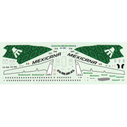 Fokker 100 - Mexicana (Green)