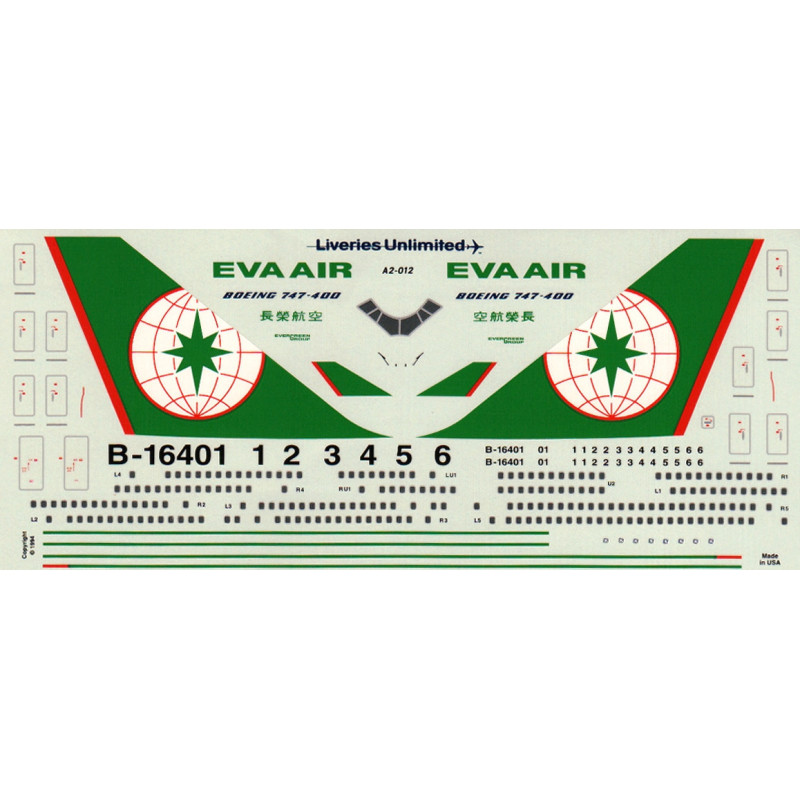 Boeing 747-400 - EVA Air