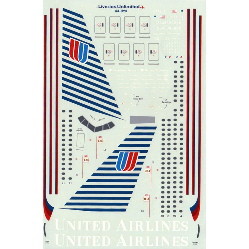 Boeing 777-222 - United Airlines