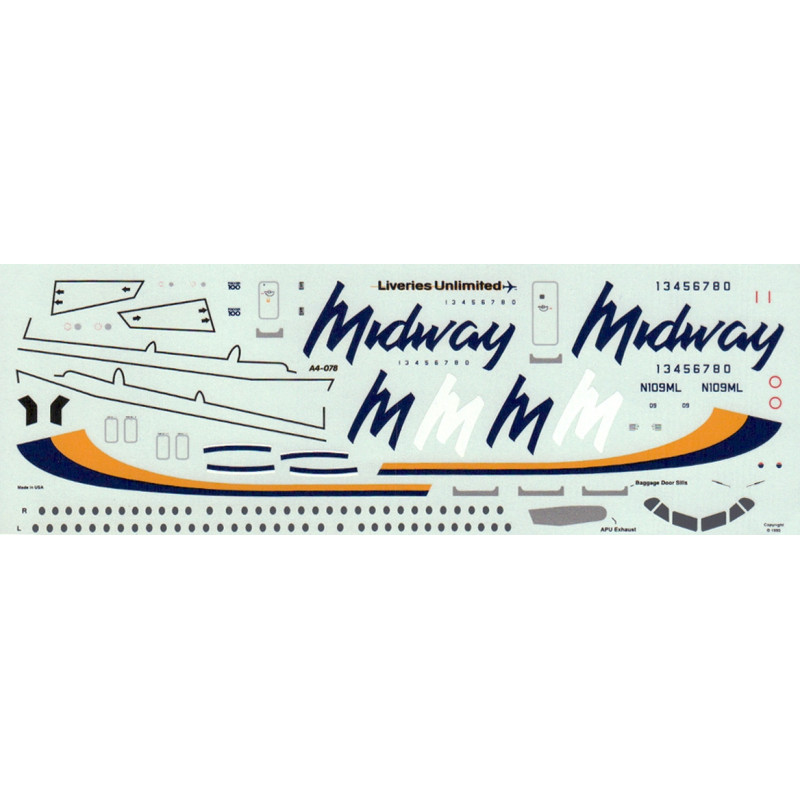 Fokker 100 - Midway
