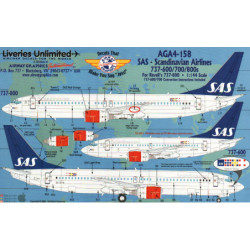 Boeing 737-600/700/800 - Scandinavian Airline System (SAS)