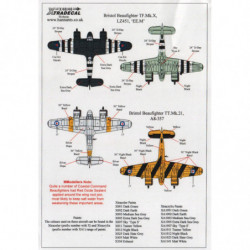 Bristol Beaufighter Mk.X, TF.Mk.X, Mk.21 & TT.Mk.21