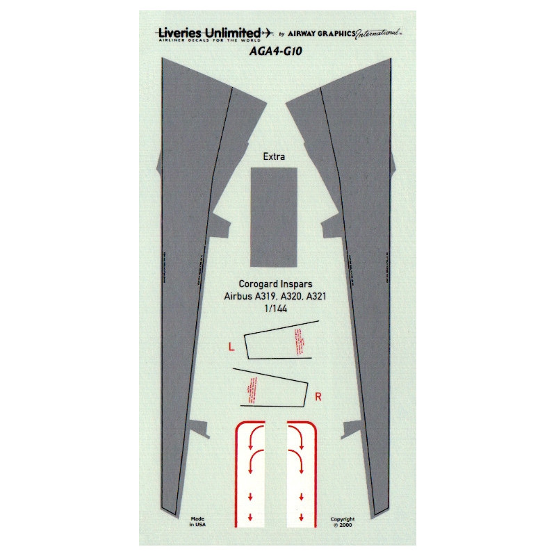 Airbus A319/A320/A321 - Inspar Panels