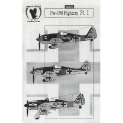 Fokker Wulf Fw-190 Fighters - Fw-190-A7 / Fw-190-A8 / Fw-190-A8/R8 (Pt. 1)