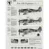 Fokker Wulf Fw-190 Fighters - Fw-190-A7 / Fw-190-A8 / Fw-190-A8/R8 (Pt. 1)