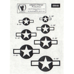 US Insignia (Red Border) 1943