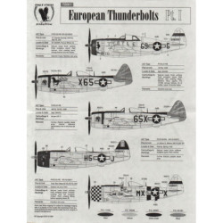 European Thunderbolts - P47D-22-RE / P47D-25-RE / P47D-27-RE / P47D-30-RA (Pt. 1)
