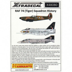 RAF 74 (Tiger) histoire de l'escadron
