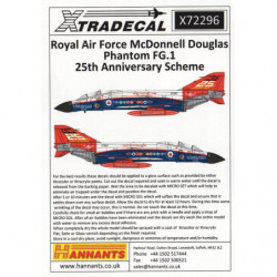 RAF McDonnell Douglas FG.1 Phantom schéma du 25ème anniversaire