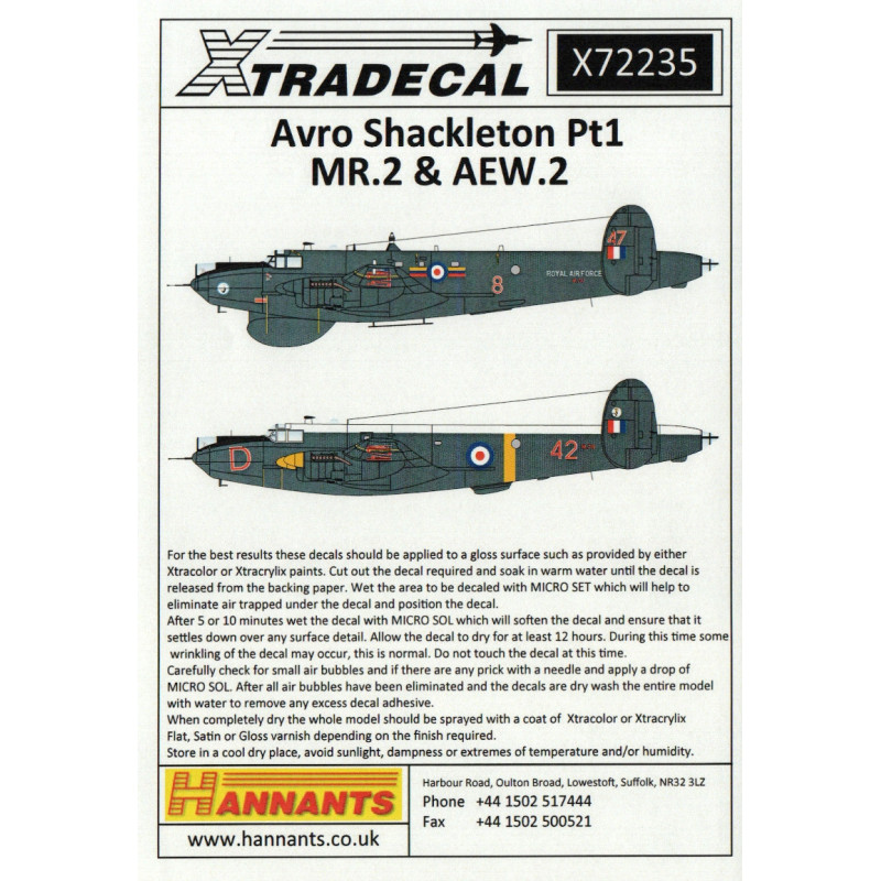 Avro Shackleton Pt.1 MR.2 & AEW.2