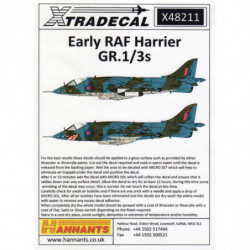 Premiers RAF Harrier GR.1/3s