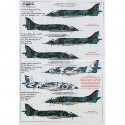 Premiers RAF Harrier GR.1/3s