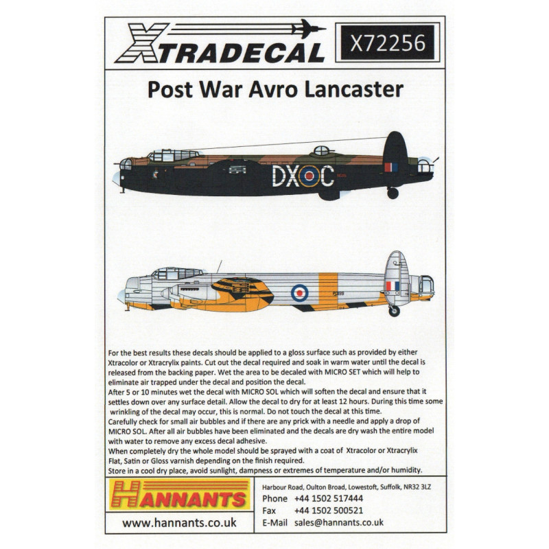 Avro Lancaster après 1945