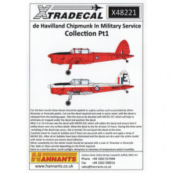 de Havilland Chipmunk Collection Pt.1 (service militaire)