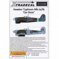 Hawker Typhoon Mk.1a/1b 'Porte de voiture'