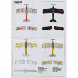 de Havilland Tiger Moth Pt.2 (schémas civils)