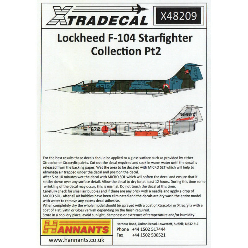 Lockheed F-104 Starfighter Collection Pt.2
