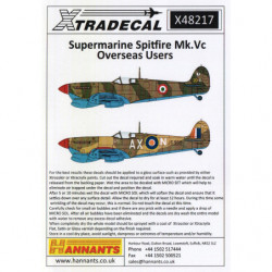 Supermarine Spitfire Mk.Vc (utilisateurs d'outre-mer)