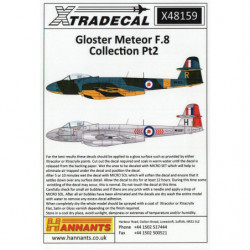 Gloster Meteor F.8 Collection Pt.2