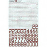  pochoirs/non pochoirs & Codes 48''x30''x6''