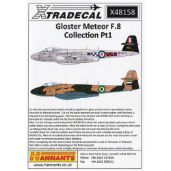 Gloster Meteor F.8 Collection Pt.1