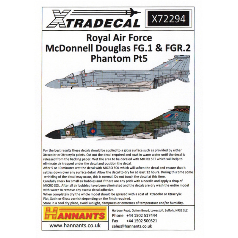 RAF McDonnell Douglas FG.1 & FGR.2 Phantom Pt.5