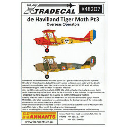 de Havilland Tiger Moth Pt.3 (opérateurs d'outre-mer)