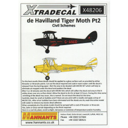 de Havilland Tiger Moth Pt.2 (schémas civils)