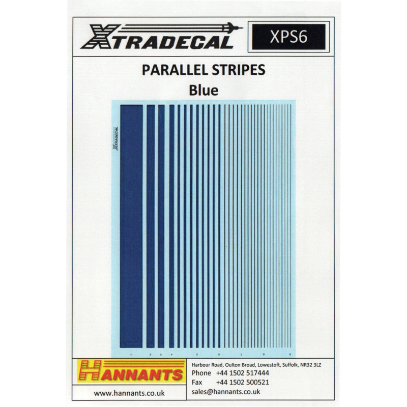 Rayures parallèles bleu