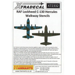 RAF Lockheed C-130 Hercules Walkway Stencils
