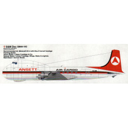DC-4 (Bra.Z Carvair fuselage) - Ansett