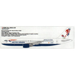 Airbus A320 - British Airways (Teaming up for Britain scheme)