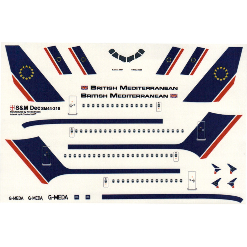 Airbus A320 (V2500 engines) - British Mediterranean